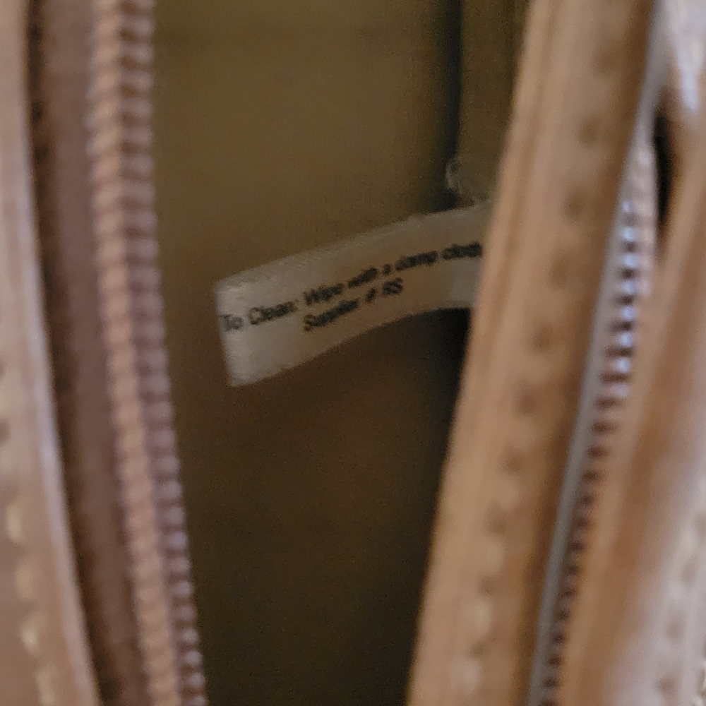 Strada Beige and Brown Women's Backpack - Picture 6 of 11